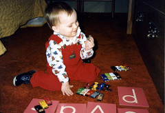 Will (1 3/4) expanding to names of vehicles for the "fun game" in early 1987.