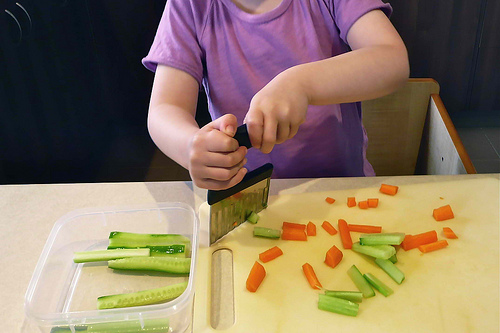 Food Preparation (Photo from How We Montessori)