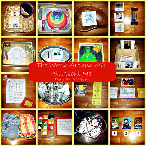 All About Me Free Printables and Activities (Photo from Every Star Is Different)