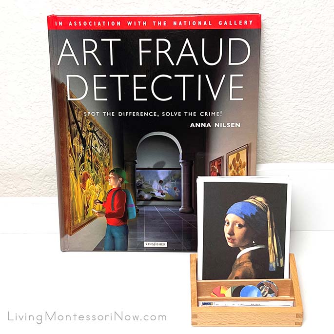 Art Fraud Detective with Matching Details on Art Cards