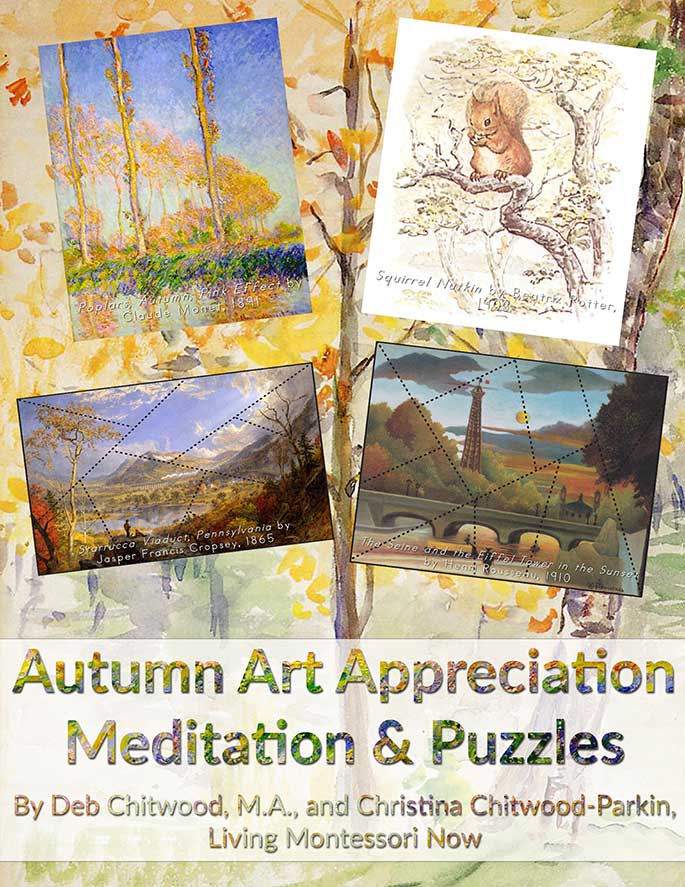 Autumn Art Appreciation - Meditation and Puzzles