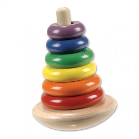 Classic Wooden Rocking Stacker from For Small Hands