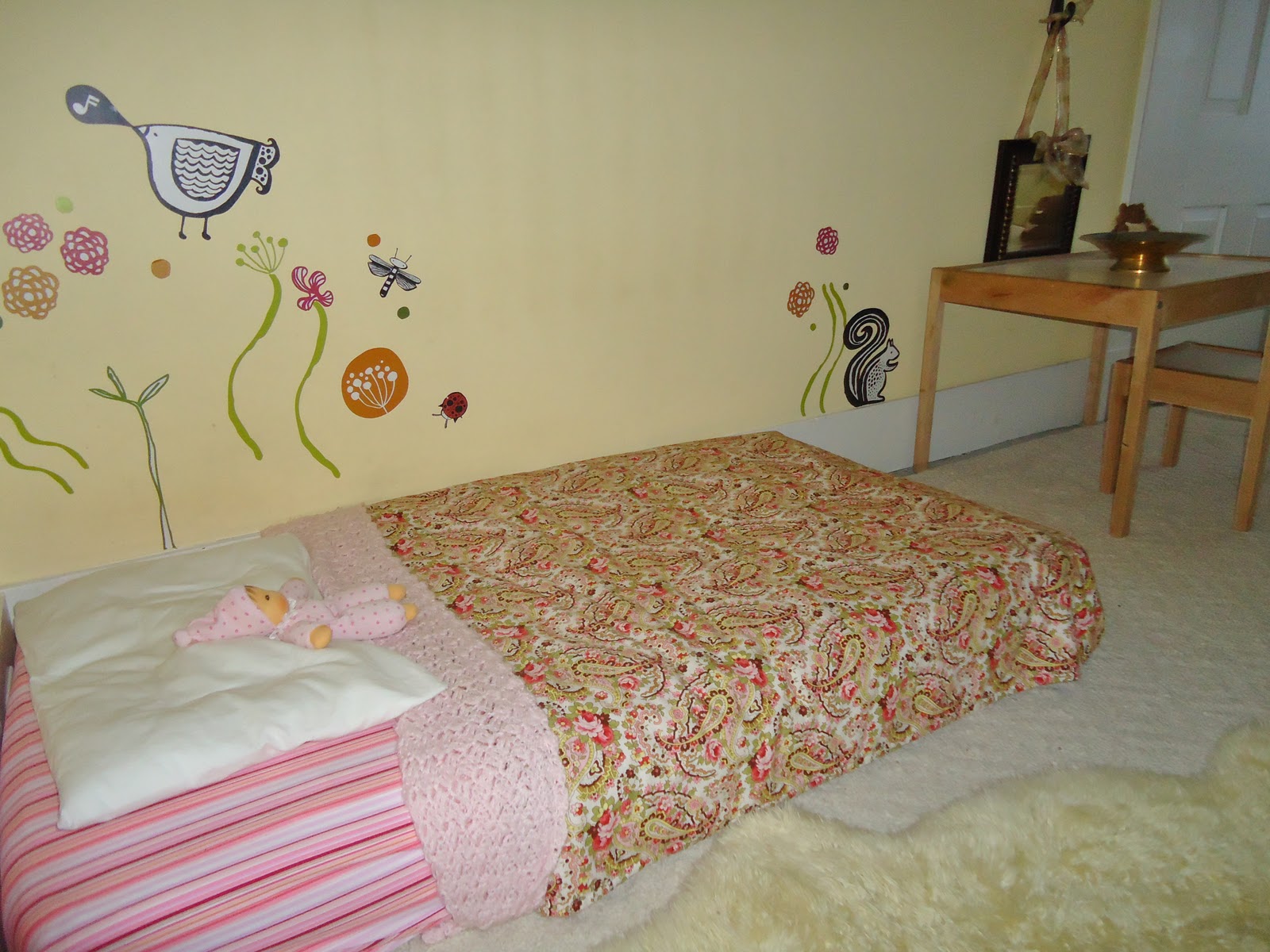 Montessori-Style Bed (Photo from To the Lesson!)