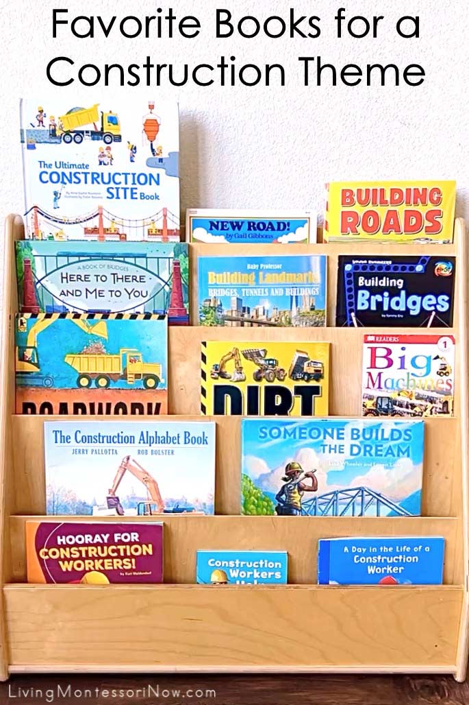 Favorite Books for a Construction Theme