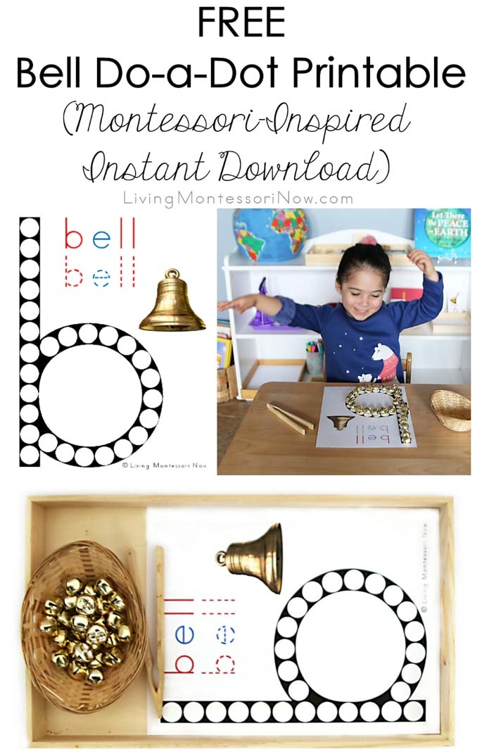FREE Bell Do-a-Dot Printable (Montessori-Inspired Instant Download)