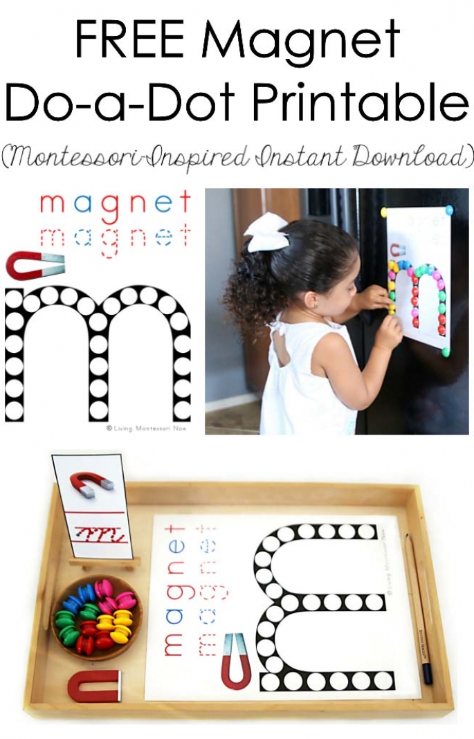 FREE Magnet Do-a-D Printable (Montessori-Inspired Instant Download)