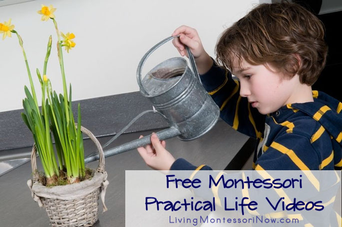 Free Montessori Practical Life Videos