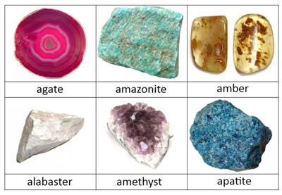 Free Rocks and Minerals Classified Cards from Little Schoolhouse in the Suburbs