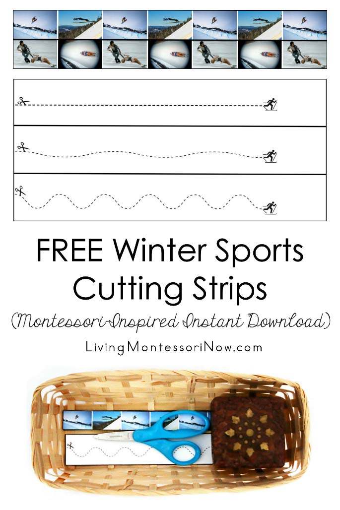 Free Winter Sports Cutting Strips
