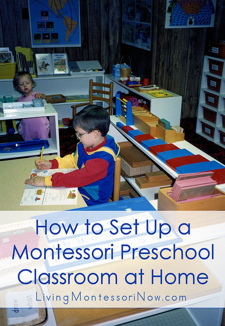 How to Set Up a Montessori Preschool Classroom at Home