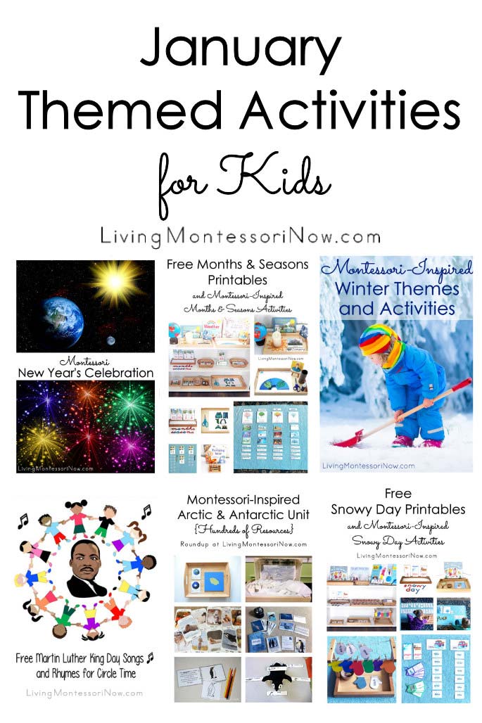 January Themed Activities for Kids