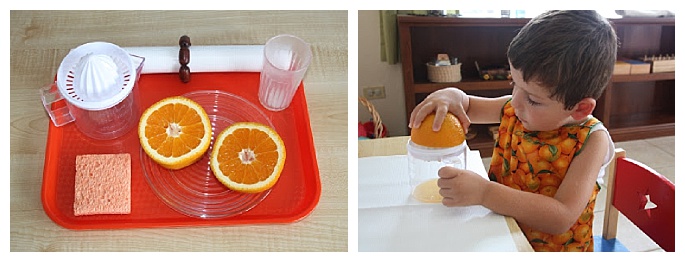 Juicing an Orange (Photo from Counting Coconuts)