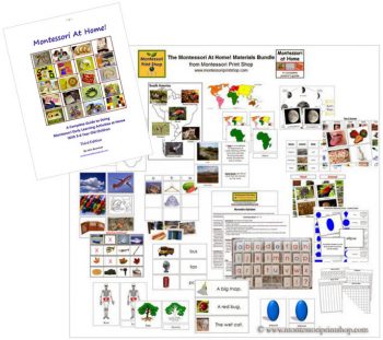 Montessori at Home eBook and Materials Bundle