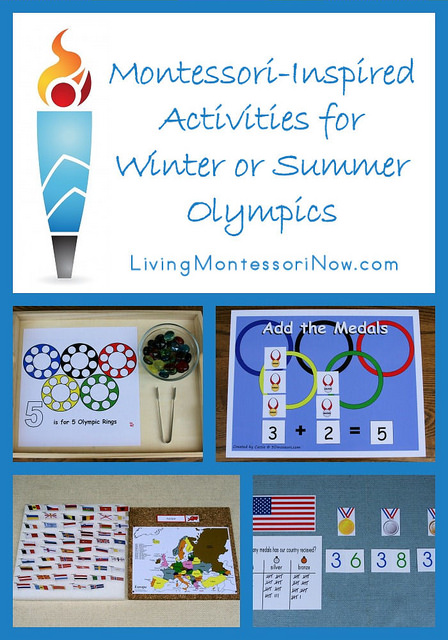Montessori-Inspired Activities for Winter or Summer Olympics