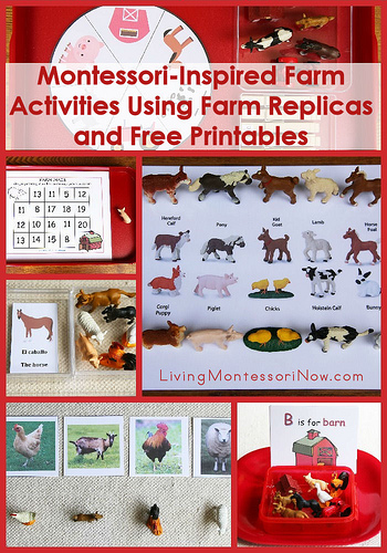 Free Farm Printables and Montessori-Inspired Farm Activities