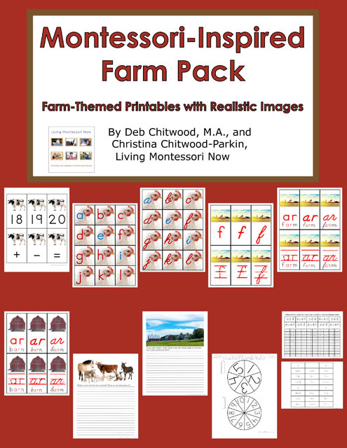 Montessori-Inspired Farm Pack