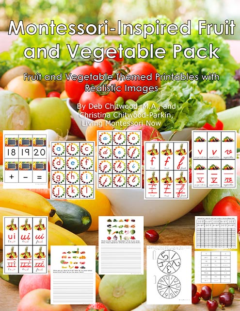 Montessori-Inspired Fruit and Vegetable Pack