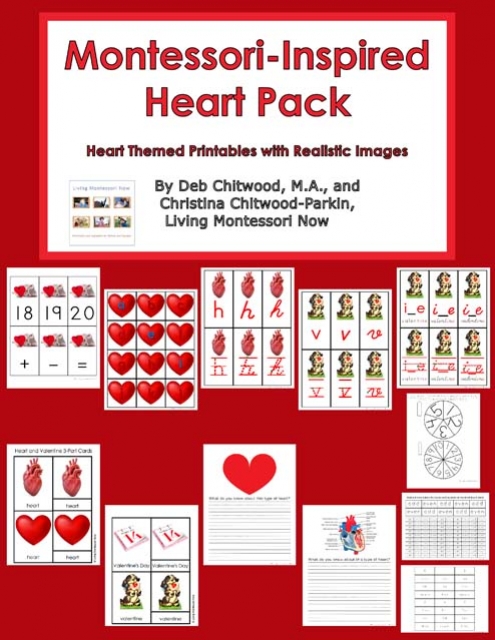 Montessori-Inspired Heart Pack