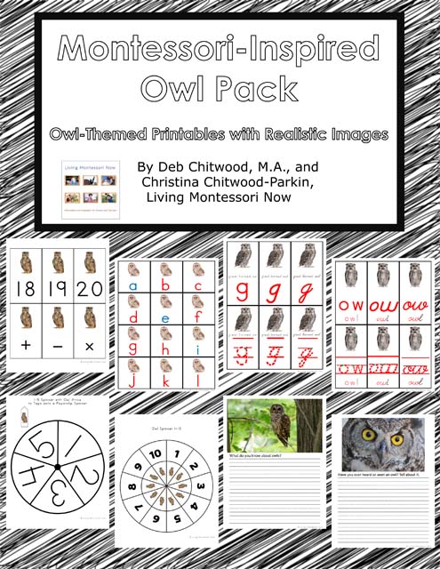 Montessori-Inspired Owl Pack