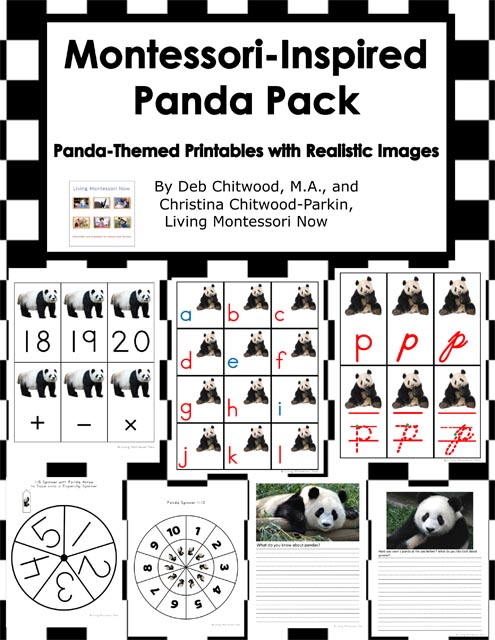Montessori-Inspired Panda Pack