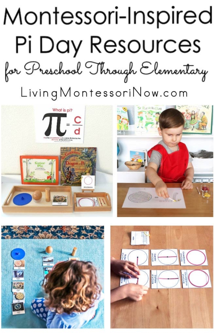 Montessori-Inspired Pi Day Resources for Preschool Through Elementary