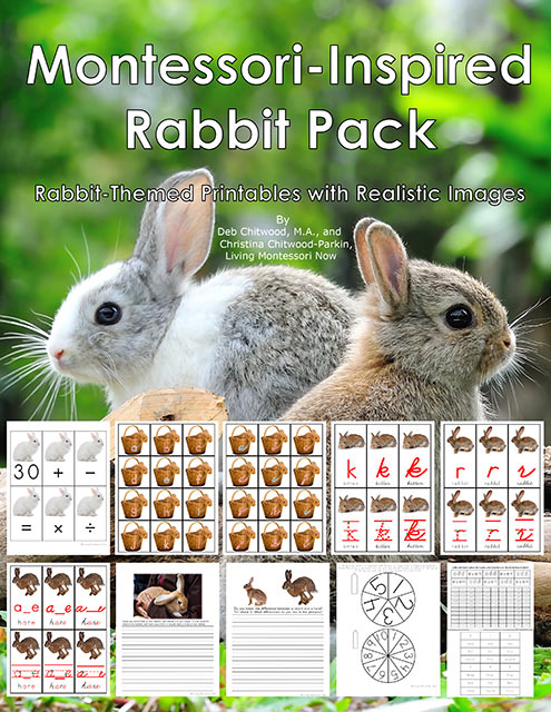 Montessori-Inspired Rabbit Pack