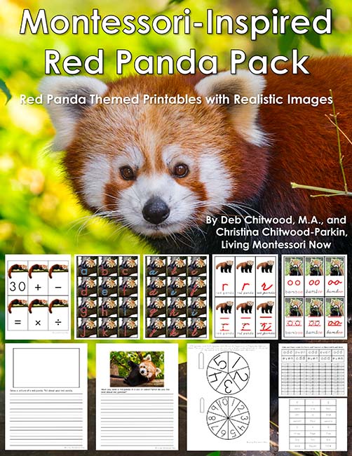 Montessori-Inspired Red Panda Pack