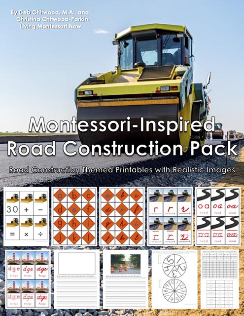 Montessori-Inspired Road Construction Pack