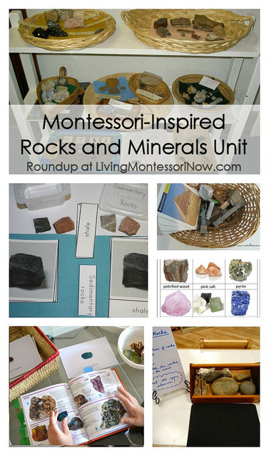 Montessori-Inspired Rocks and Minerals Unit