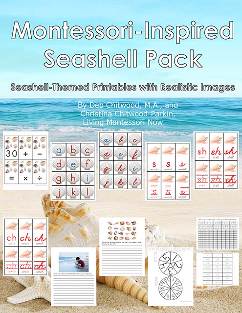 Montessori-Inspired Seashell Pack