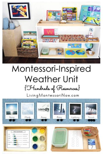 Montessori-Inspired Weather Unit {Hundreds of Resources}
