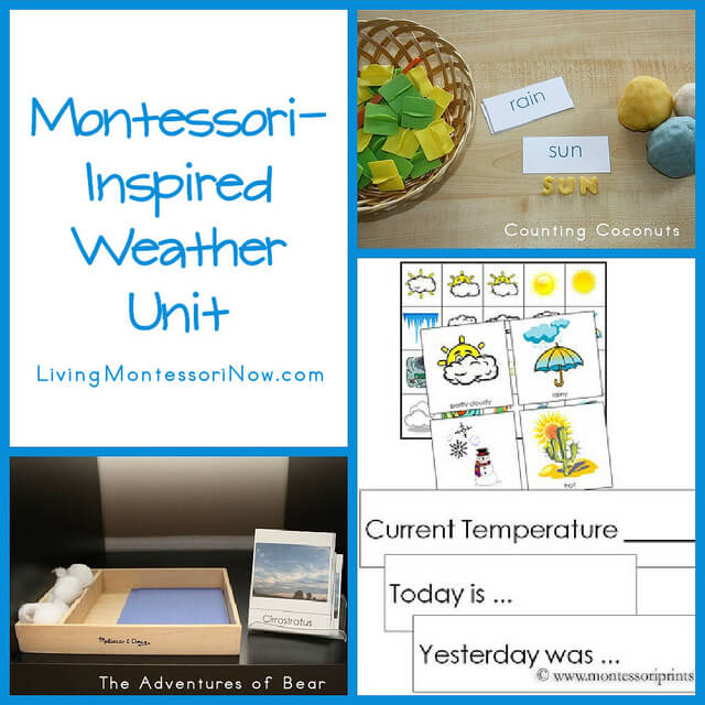 Montessori-Inspired Weather Unit