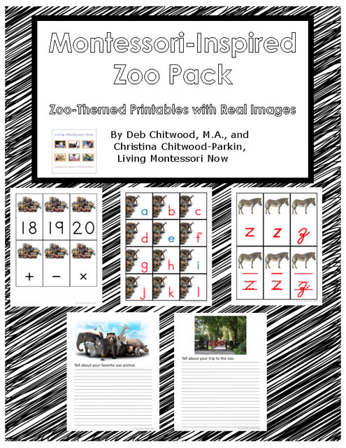 Montessori-Inspired Zoo Pack