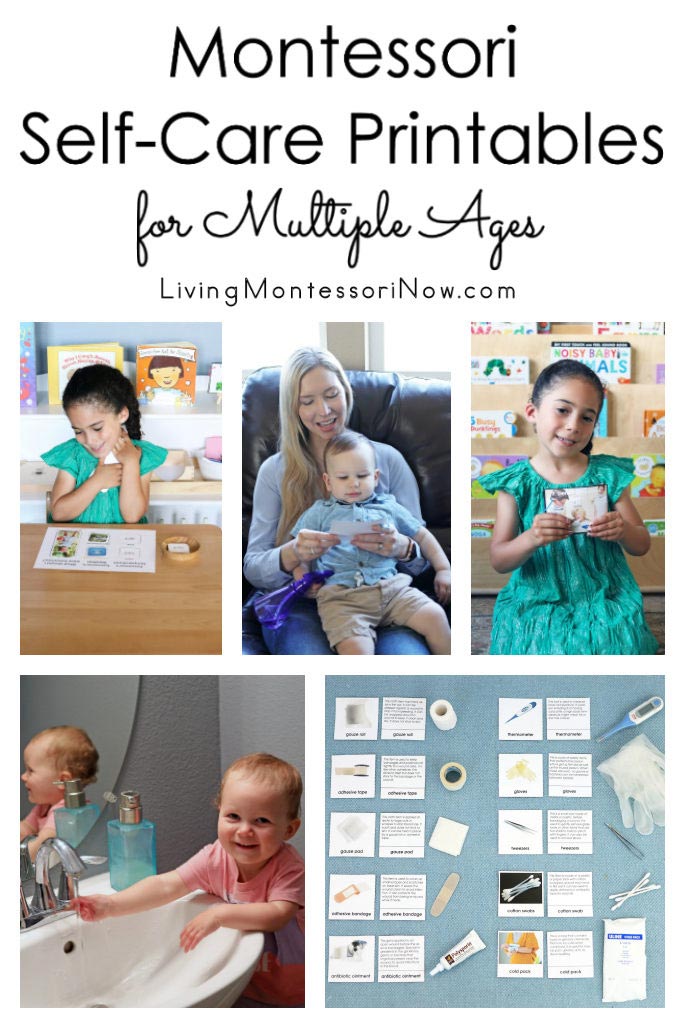 Montessori Self-Care Printables for Multiple Ages