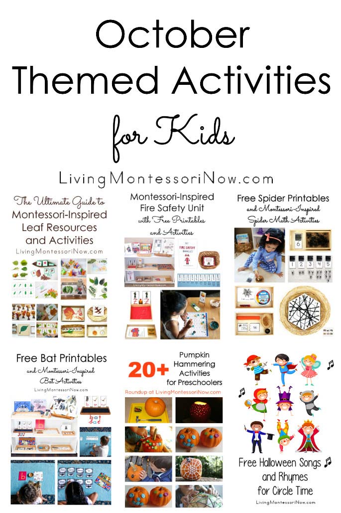 October Themed Activities for Kids