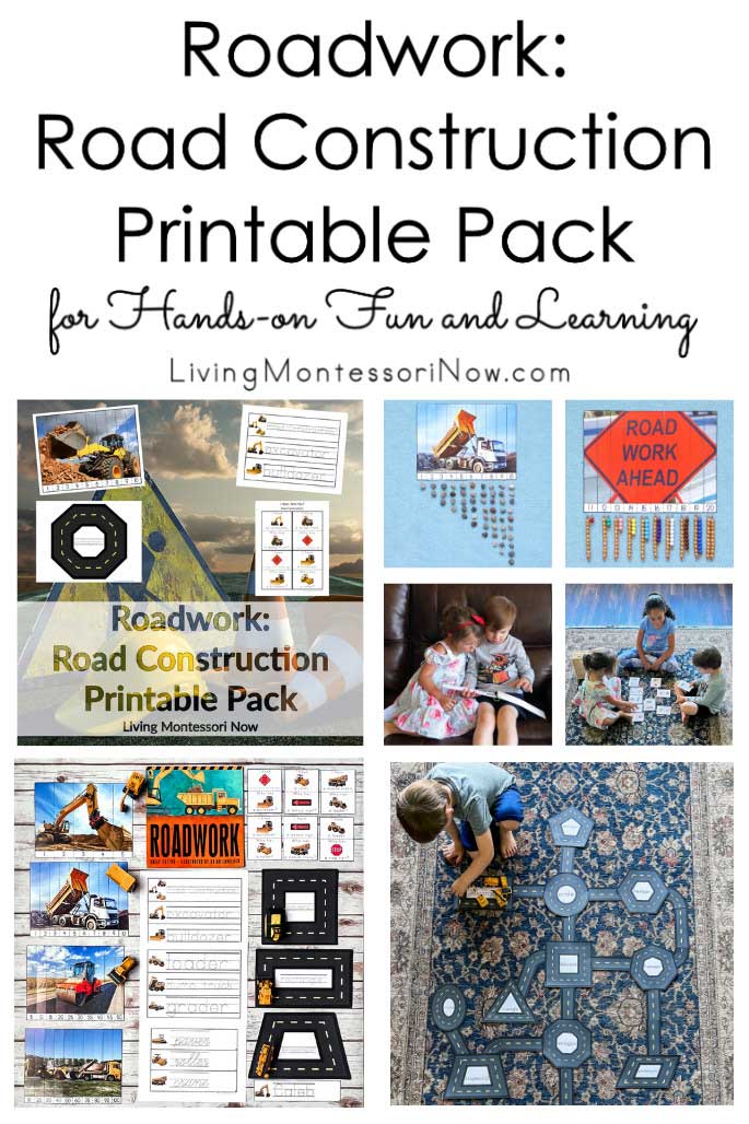 Roadwork: Road Construction Printable Pack for Hands-on Fun and Learning