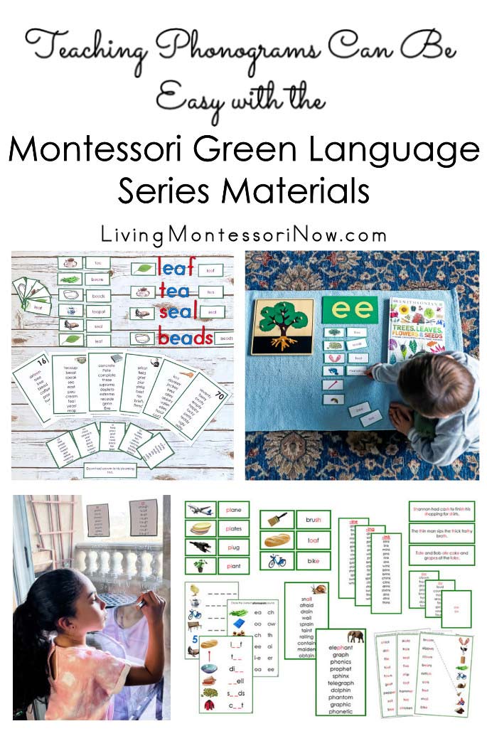Teaching Phonograms Can Be Easy with the Montessori Green Language Series Materials
