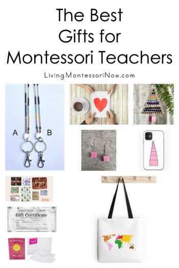 The Best Gifts for Montessori Teachers