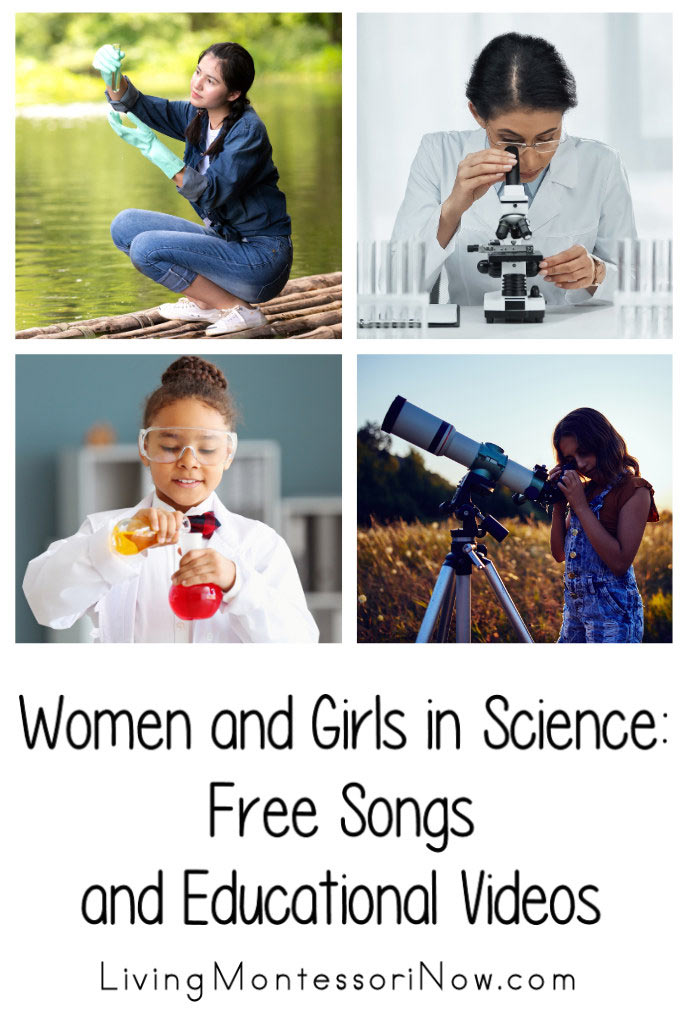 Women and Girls in Science: Free Songs and Educational Videos
